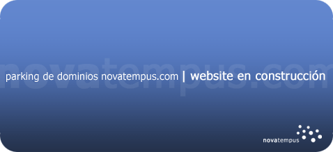 parking de dominios novatempus.com | website en construcci�n